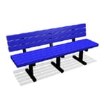 View Recycled Plastic Bench